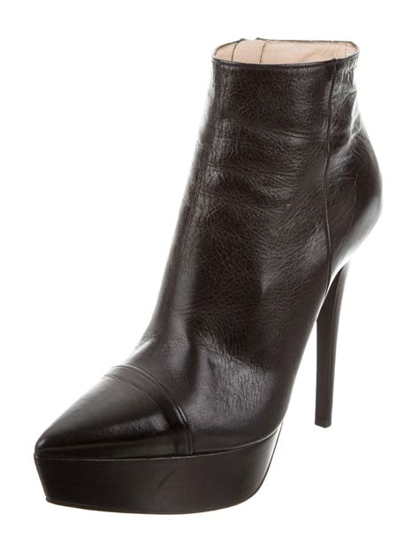 ankle boot prada|prada platform ankle boots.